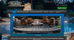 Desktop Screenshot of m-mlandscaping.com